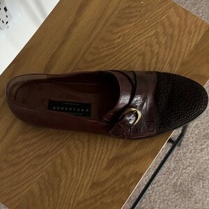 Aventura Men's Dark Brown Leather Loafers